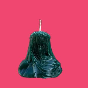 Porous Veiled lady candle/ handmade candle